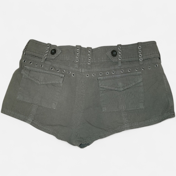 NWT $125 JADED LONDON Cargo Mini Short In Khaki Hot Shorts - Picture 6 of 7